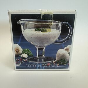 Colony Crafts Table Delights 14 oz Dressing Server No 7656 Made in Turkey